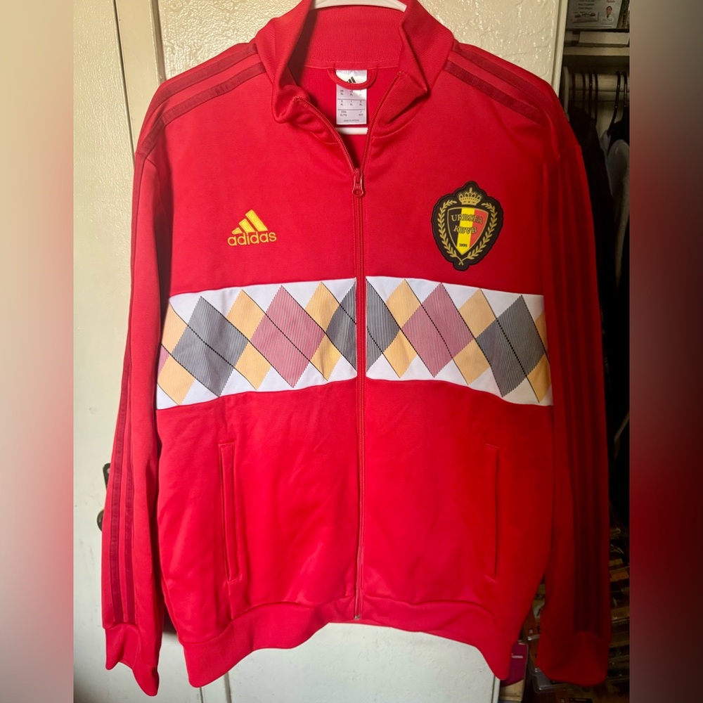 Adidas Belgium National Team Red/Black/Jacket